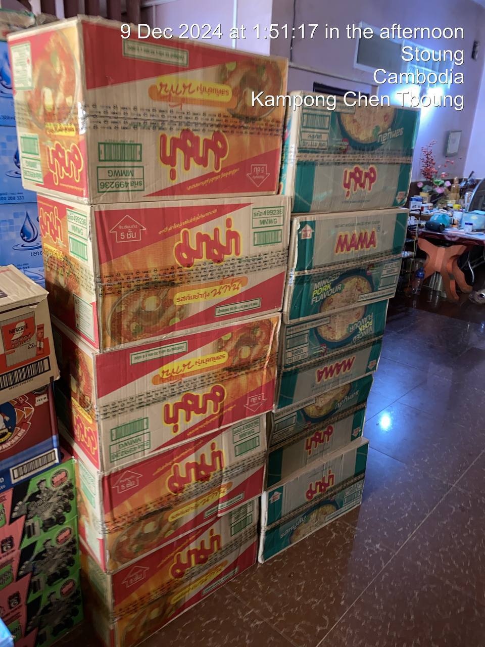 MAMA THAI PRESIDENT FOOD IN CAMBODIA WITH THE BEST DISTRIBUTOR IN CAMBODIA